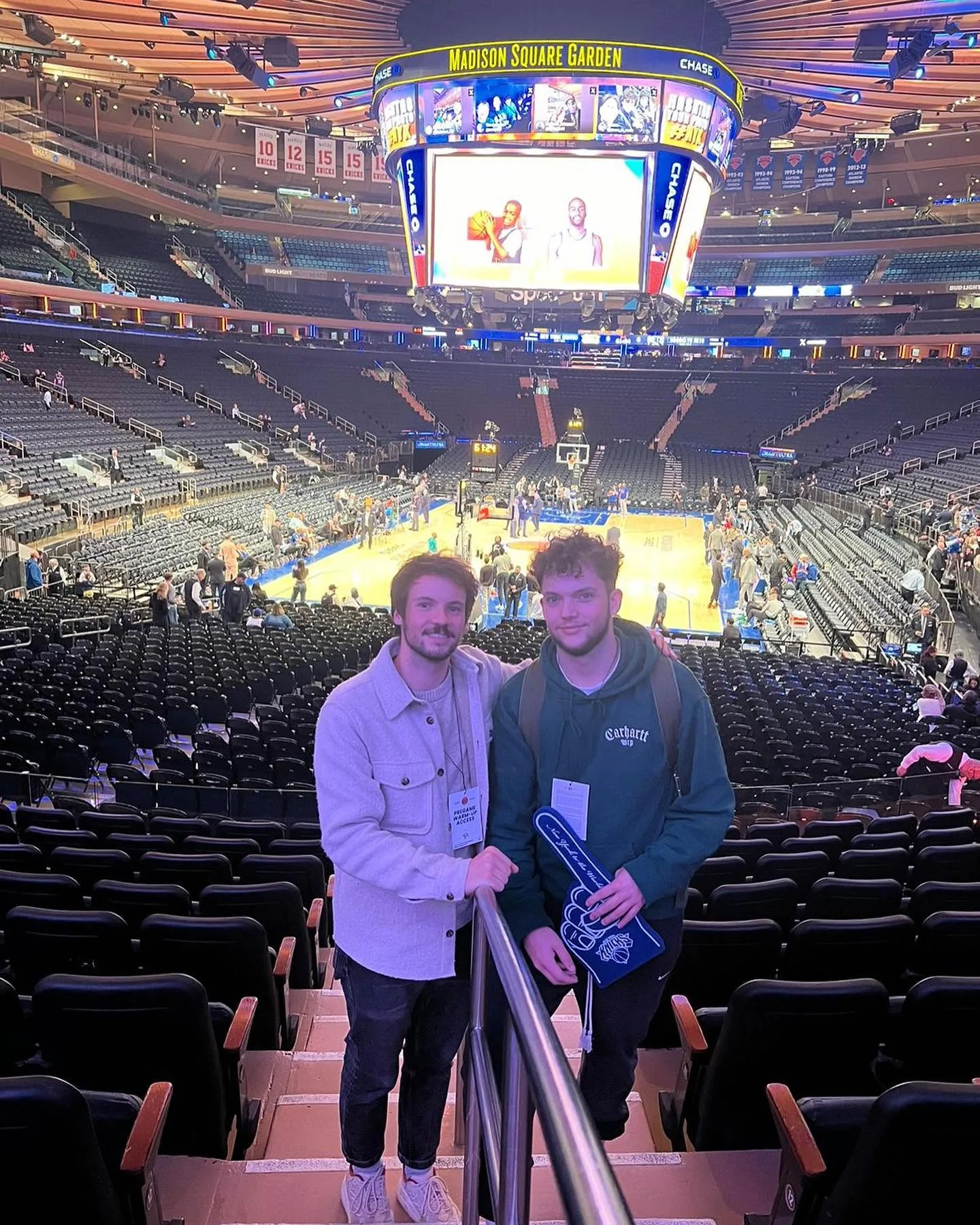 Match NBA au Madison Square Garden