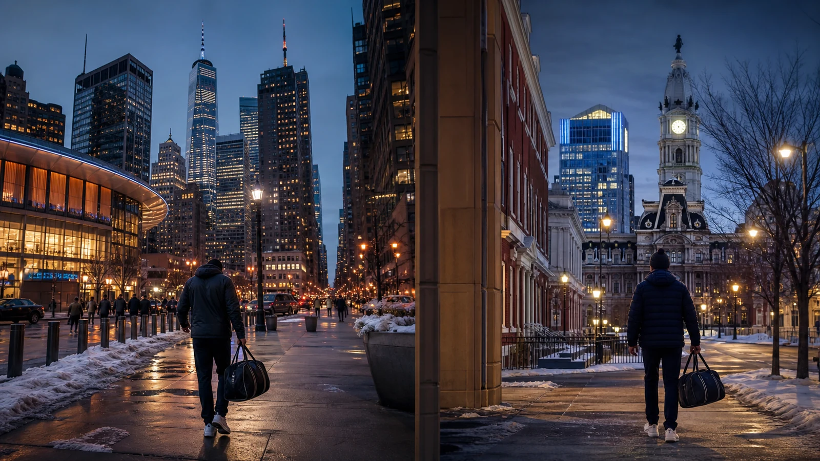 Voyage NBA entre New York et Philadelphie aux États-Unis