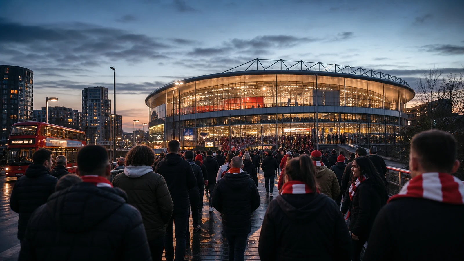 Week-end football à Londres pour assister à un match Arsenal