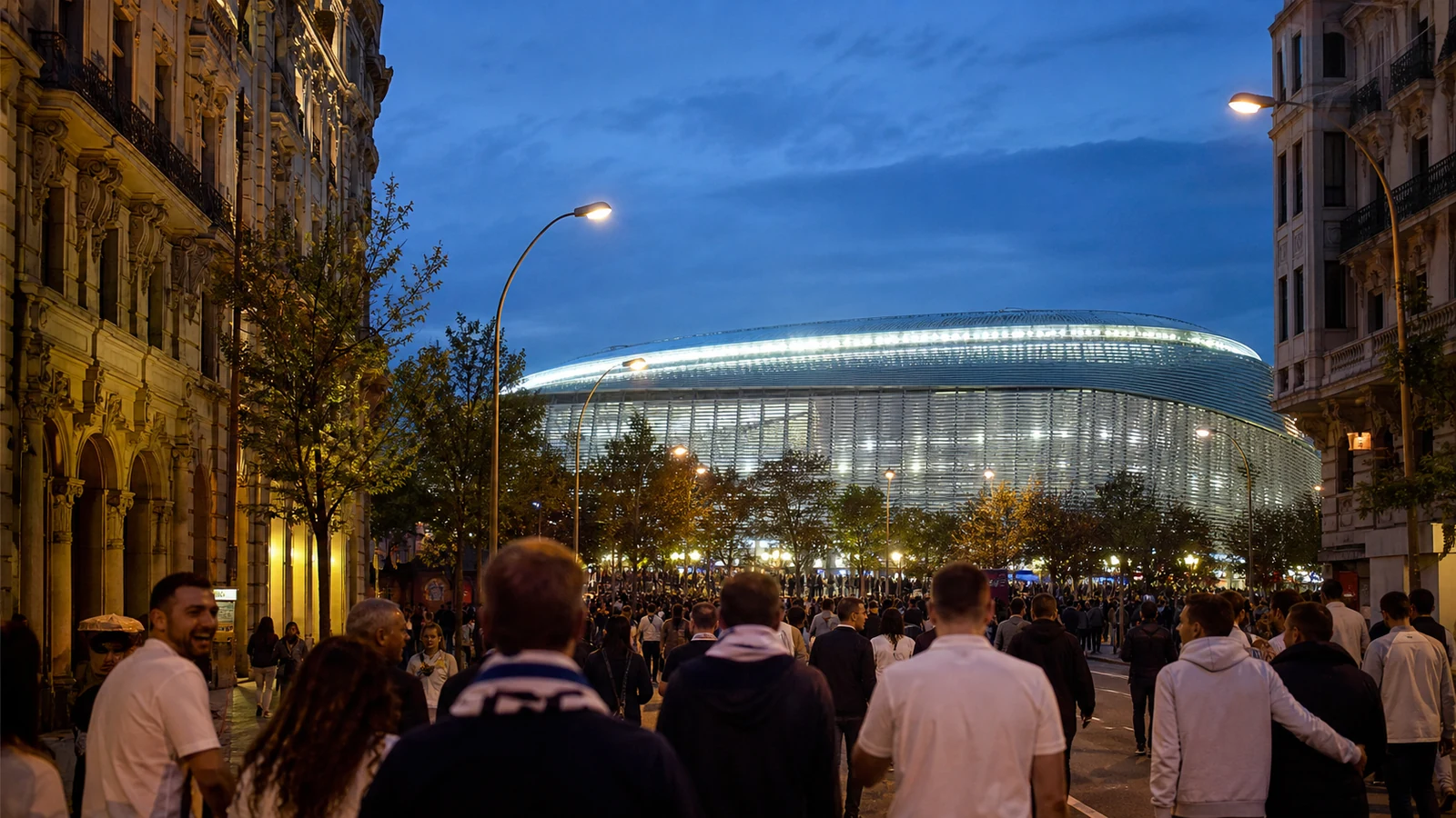 Week-end football à Madrid pour assister à un match du Real Madrid